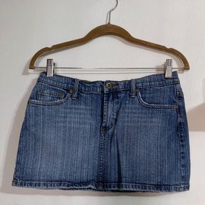 Denim Miniskirt Size 7